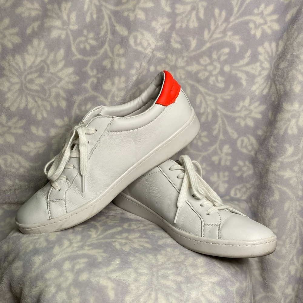 White leather Keds